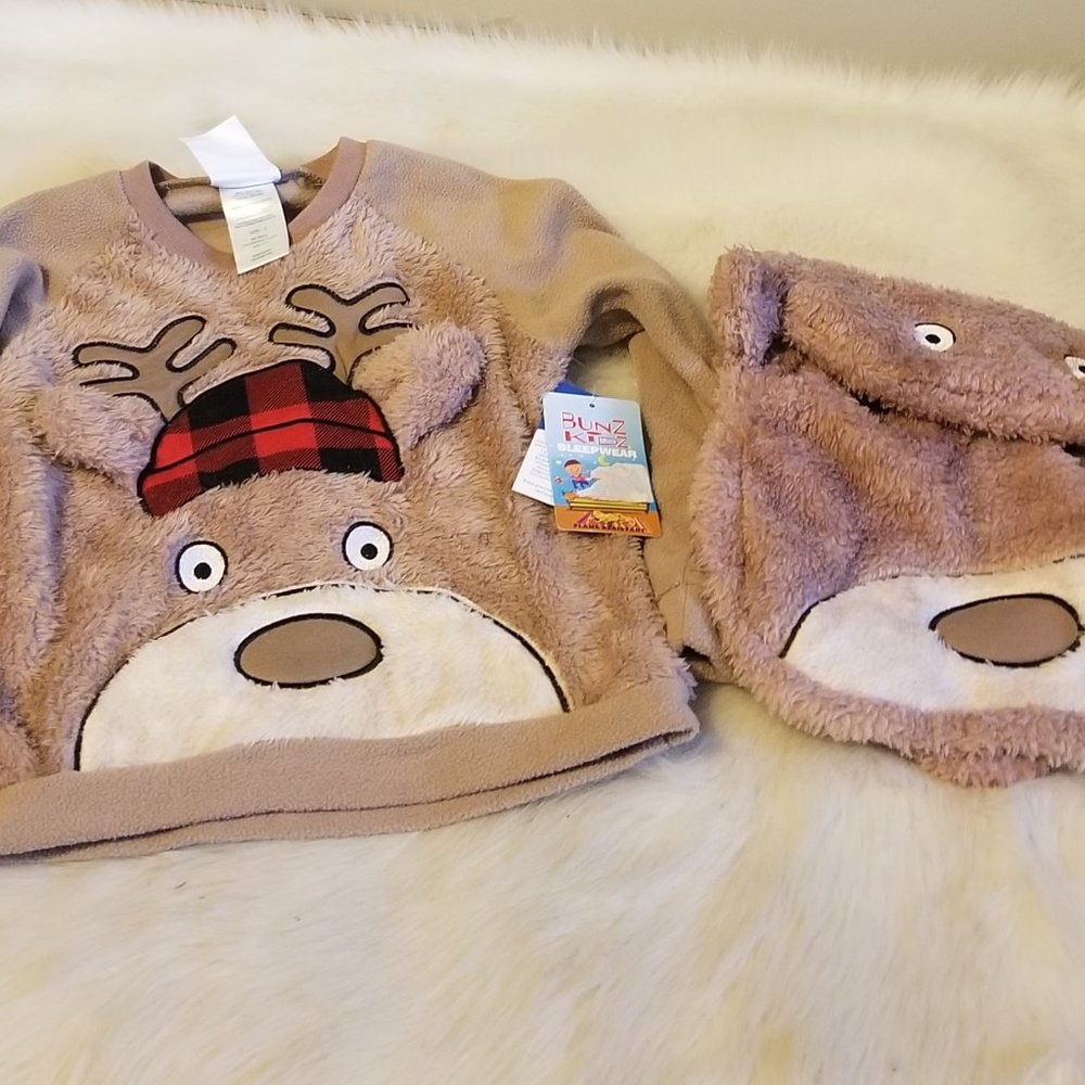 Bunz Kids Sleepwear Pajama Top & Backpack